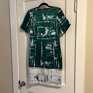 Green Wiggle Dress Size 14